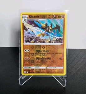 Pokemon TCG Kleavor Sword & Shield - Astral Radiance 086/189 Reverse Holo Rare - Picture 1 of 1