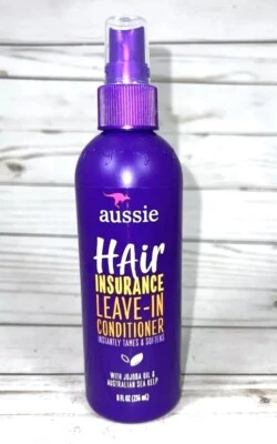 Aussie Hair Insurance Leave-In Conditioner Jojoba Sea Kelp 8oz 🔥 PRICE DROP! 🔥 - Image 1 of 4