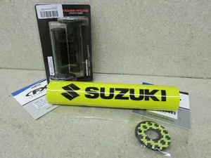 FX Handlebar 10" Crossbar Bar Pad Black Moose MX Grips Donuts SUZUKI DRZ RM RMZ - Picture 1 of 1