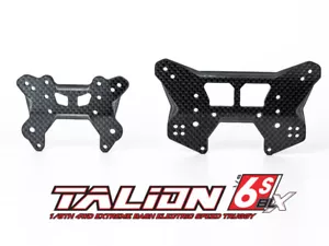 CARBON FIBER 5mm F&R SHOCK TOWER ARA320575 ARA320578 FOR ARRMA 1/8 TALION 6S - Bild 1 von 4