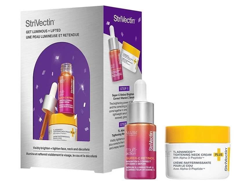 STRIVECTIN GET LUMINOUS & LIFTED FACE AND NECK CREAM SET - Image 1 of 1
