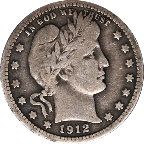 1912-P Barber Quarter Great Deals From The Executive Coin Company Cover