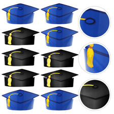 10Pcs Adjustable Graduation Paper Crowns for Kids & Adults
