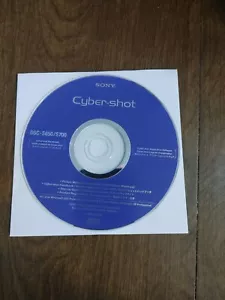 Sony Cyber-shot Software Disc CD-Rom Ver. 1.0 by Sony for WIN 2000 / XP ~ 2006 - Picture 1 of 1