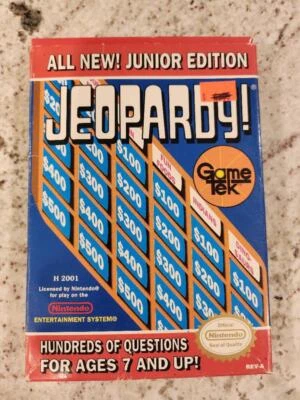 Jeopardy Junior Edition Nintendo NES - Image 1 of 4