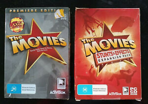 The Movies Premiere Edition w/ Stunts & Effects Expansion Pack PC AUS Complete