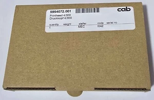 Printhead for CAB A4+ printer 300 dpi. New and sealed. P/N: 5954072.001 - Photo 1/1