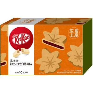 Kit Kat Mini Japan Hiroshima Limited Edition Takatsudo Original Momiji Manju Fla - Picture 1 of 2