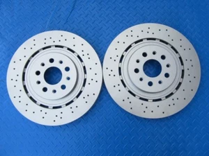 Maserati Front Brake Rotors set of 2 670030935 Ghibli Quattroporte - Picture 1 of 5