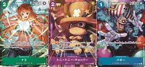 ONE PIECE Card Game Nami Bagi Chopper SP PROMO Pack Saikyou Jump May Bonus New - Picture 1 of 6
