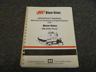 Ingersoll Rand Blaw Knox Dm5500 Paver Operator Maintenance Service Spec Manual
