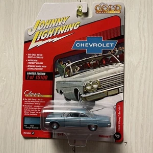 JOHNNY LIGHTNING 2021 CLASSIC GOLD 1962 CHEVY BEL AIR RUBBER TIRES Great Deal - Picture 1 of 5