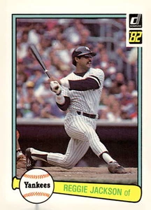 1982 Donruss #535 Reggie Jackson - Picture 1 of 2