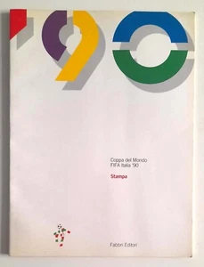 Copa Mundial de la FIFA ITALIA 1990 Publicación Oficial Presentación Estadios Ciudades Anfitrionas - Imagen 1 de 4