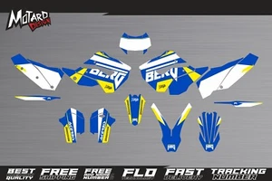 Husaberg TE 125 250 300 2011 2012 Graphics Kit Premium Decals Stickers Design - Picture 1 of 2