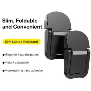 1 Pair Foldable Laptop Stand Non-slip Support Cooling Holder for HP/Dell/Lenovo - Picture 1 of 12