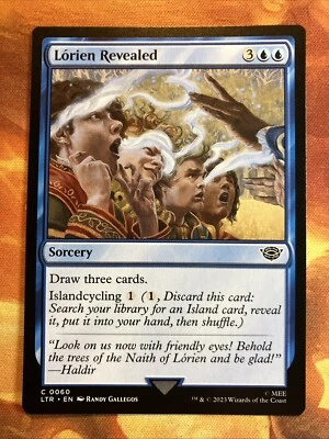 MTG Lorien Revealed The Lord of the Rings: Tales of Middle-earth Near-Mint Blue! - Image 1 of 2
