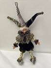 Katherine’s Collection By Wayne Kleski Poseable Jester Doll 15”