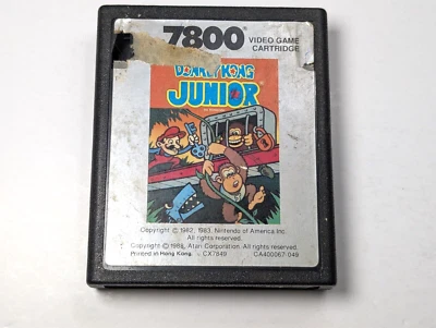 Donkey Kong Junior Atari 7800 Foto 1 de 4