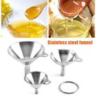 Superior Quality 3Pcs Stainless Steel Funnel Set for Hassle Free Pouring