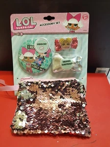 JUEGO DE ACCESORIOS LOL ESPEJO, ARCO, BOLSA + SORPRESA PRODUCTO MGA GENUINO NUEVO fx - Imagen 1 de 1