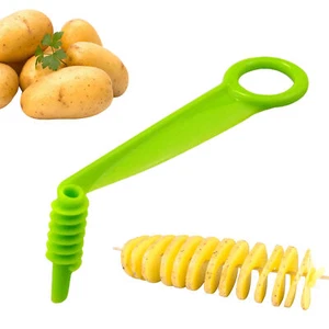 Potato Twister Spiral Cutter Cucumber Slicer Vegetable Spiralizer Kitchen Gadget - Picture 1 of 12
