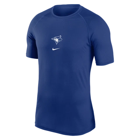 Men's Toronto Blue Jays Royal AC Breathe Short Sleeve Performance MLB T-Shirt Cover