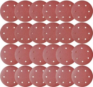 50 PCS 9 Inch 6 Hole Hook-And-Loop Sanding Discs Sander Paper for Drywall Sander - Picture 1 of 7