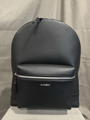 Mochila Burberry Negra Moderna/Jeff TODO Cuero Nueva con Etiquetas $1950 Foto 1 de 4