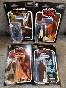 Star Wars TVC Lot Of 4 Obi-wan, Mace Windu, Ayala Secura & Ahsoka - Imperfect - Picture 1 of 7