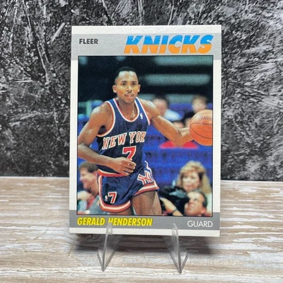 Fleer Gerald Henderson 50/132 - 1987 Foto 1 de 2