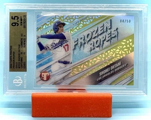 2024 Topps Pristine Shohei Ohtani #FR23 cuerdas congeladas/50 BGS 9,5 - Imagen 1 de 3