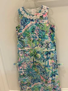 girls long sleeveless Lilly Pulitzer dress size 5 - Picture 1 of 1