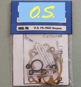 C117 - O.S. FS-70SII SURPASS - RARO SET completo di guarnizioni/O-ring - Imagen 1 de 5