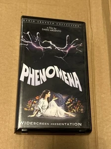 PHENOMENA (1984) VHS Tape (1999) Dario Argento Horror Movie UNCUT Widescreen - Bild 1 von 5