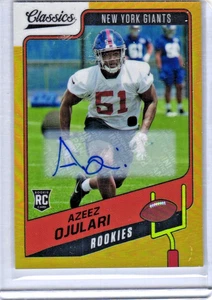 2021 Panini Classics A.Ojulari Premium Edition Gold Significant Signatures /50 - Bild 1 von 2