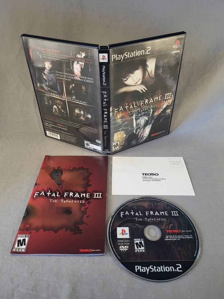 Fatal Frame III: The Tormented, PS2, Complete, Authentic! [Reg Card!] - Image 1 of 1
