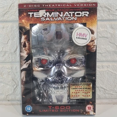 Terminator Salvation 2 Disc Theatrical Version T-600 Limited Edition DVD Reg 2 - Image 1 of 4