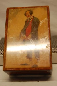 Vintage Reuge Laquered Music Box "Send In The Clowns" - Picture 1 of 3