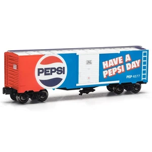 Menards Novelty O-Gauge 1970's Pepsi-Cola Box Car - New Release - Picture 1 of 1
