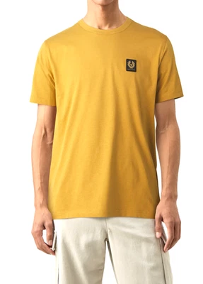 BELSTAFF T-Shirt Retro England 1924 Patch Cotton Tee Regular Cut Shirt Neu M — 第 1/4 张图片