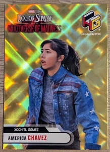 2024 Upper Deck Marvel Studios Series 2 Gold HOLOGrFX HG-46 America Chavez - Bild 1 von 2