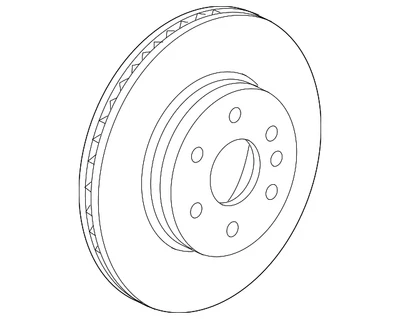 Genuine GM Rotor 85158898 - Image 1 of 3