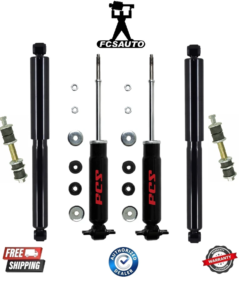 Amortiguador delantero y trasero completo con barra estabilizadora para Dodge RAM 50 83-91 Foto 1 de 1