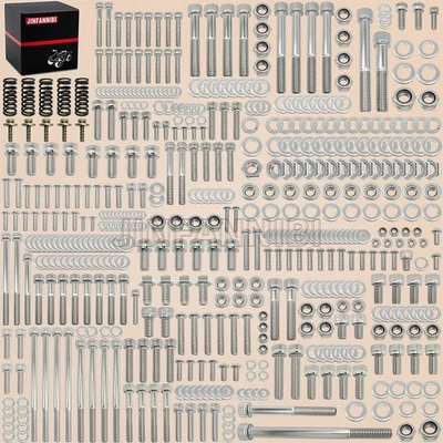 Kit de tornillos de perno de acero inoxidable pulido para Yamaha Blaster 200 YFS200 1988-2006 Foto 1 de 4