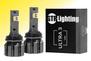 H11/H9/H8 Yellow GTR Lighting Ultra 3, Pair of LED Bulbs (GTR.LED802) - Picture 1 of 1