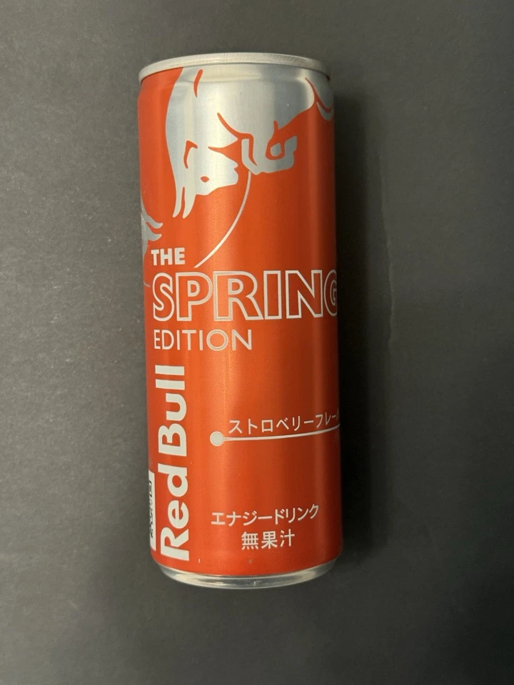 NUEVO (sellado) solo japonés edición primavera Red Bull (fresa)  Foto 1 de 4