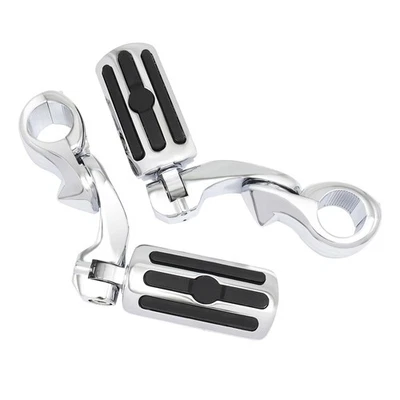 Para Harley Road Glide 3 FLTRT 2024 2025 2026 estriberas con soporte de 1,25" 32 mm Foto 1 de 4