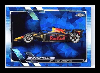 2021 Topps Chrome Formula 1 Sapphire Edition 126 Liam Lawson - Image 1 of 2