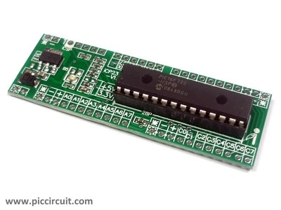 iCP23 iBoard Tiny x28 (Microchip 28pin PIC16F876A IO Board, Size: 7cm X 2.3cm) - Image 1 of 4